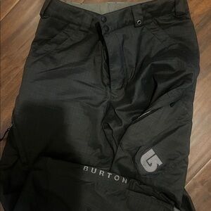 Burton Black Men's Snowboarding Pants